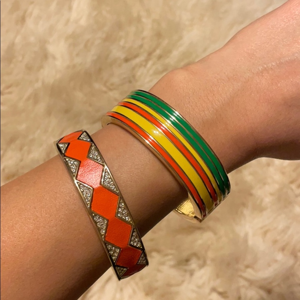 Stackable Gold Bangles